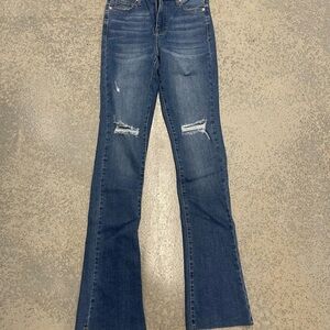 Fashion Nova Blue Boot Cut Jeans